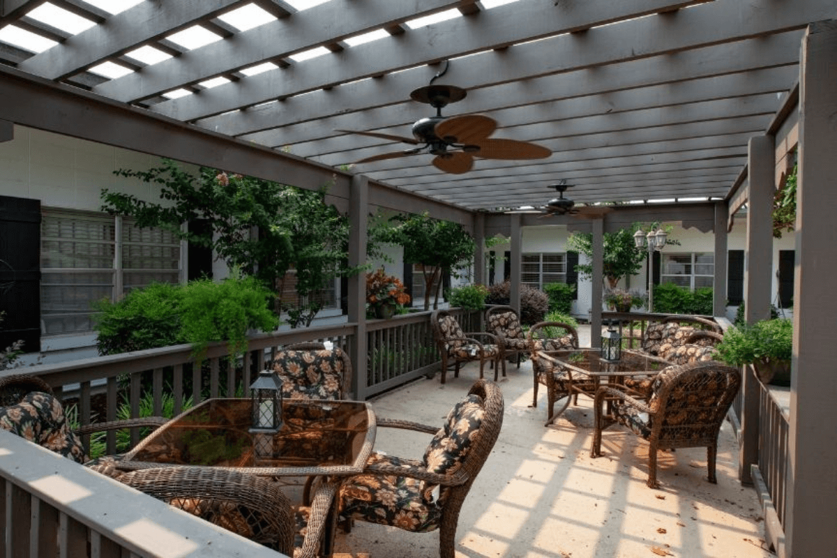 Haywood Post Acute gazebo